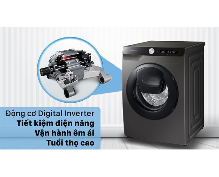 Image Máy giặt Samsung Inverter 8.5kg WW85T554DAX/SV 1