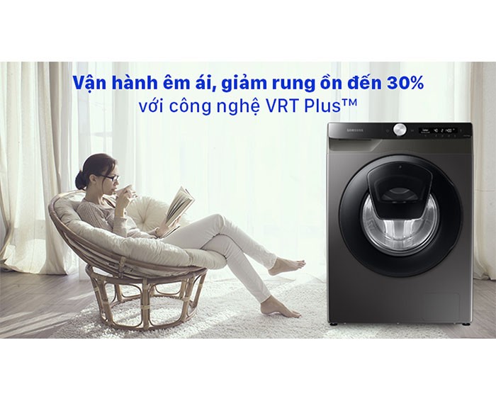 Image Máy giặt Samsung Inverter 8.5kg WW85T554DAX/SV 2