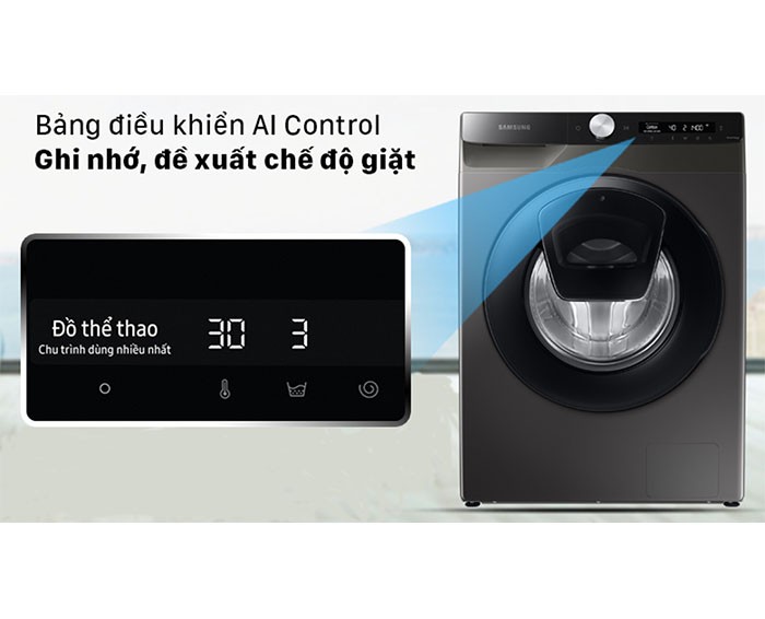 Image Máy giặt Samsung Inverter 8.5kg WW85T554DAX/SV 3