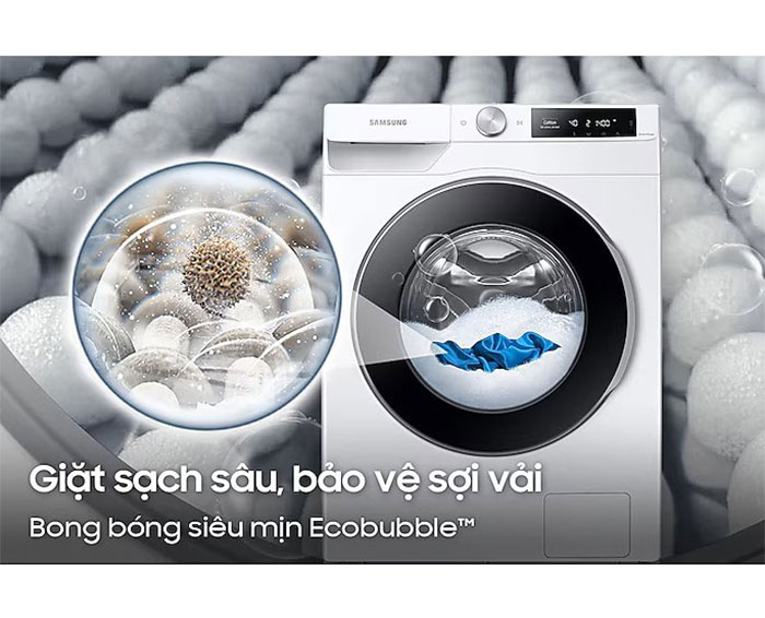 Image Máy giặt thông minh Samsung Inverter 9Kg WW90T634DLE/SV 3