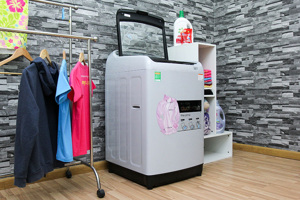 Image Máy giặt Samsung 10 kg WA10J5710SG/SV 1