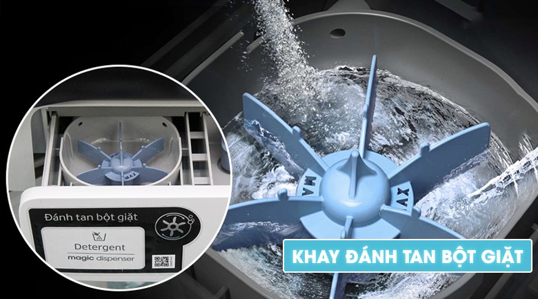 Image Máy giặt Samsung 10 kg WA10J5710SG/SV 5