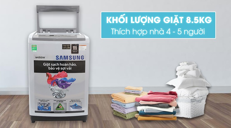 Image Máy giặt Samsung 8.5 kg WA85M5120SG/SV 1
