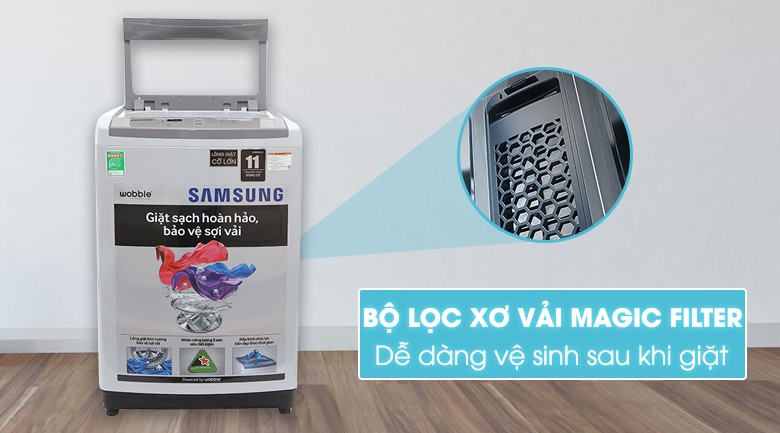 Image Máy giặt Samsung 8.5 kg WA85M5120SG/SV 4