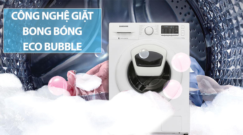 Image Máy giặt Samsung AddWash Inverter 9 kg WW90K52E0WW/SV 4