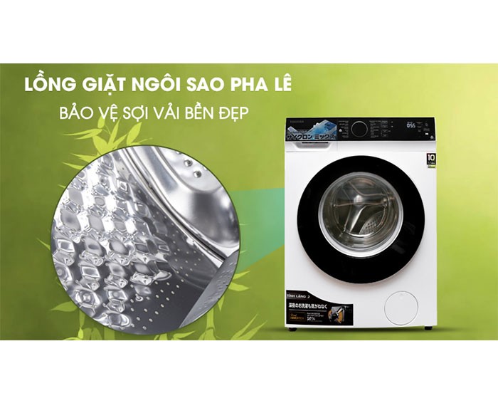 Image Máy giặt Toshiba Inverter 9.5 kg TW-BH105M4V 1