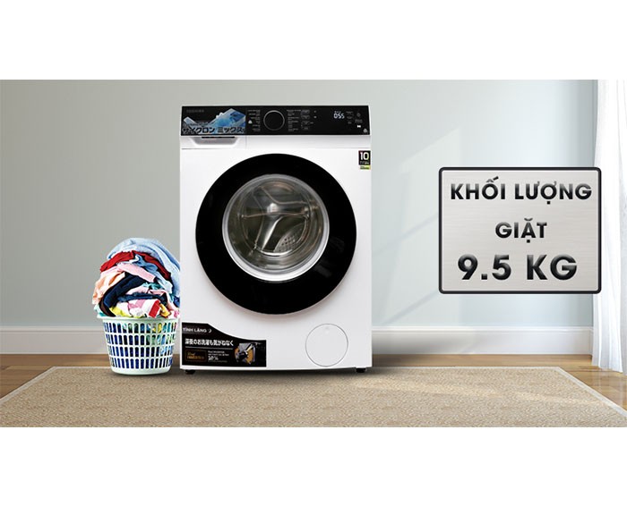Image Máy giặt Toshiba Inverter 9.5 kg TW-BH105M4V 3