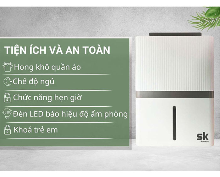 Image Máy Hút Ẩm SK Sumikura 45 Lít SK-460LA 4