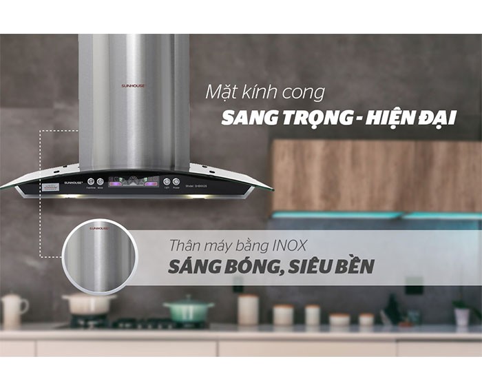Image Máy hút mùi Sunhouse SHB6626 5