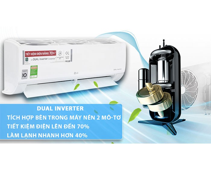 Image Điều hòa LG Inverter 1.5 HP V13ENS 4