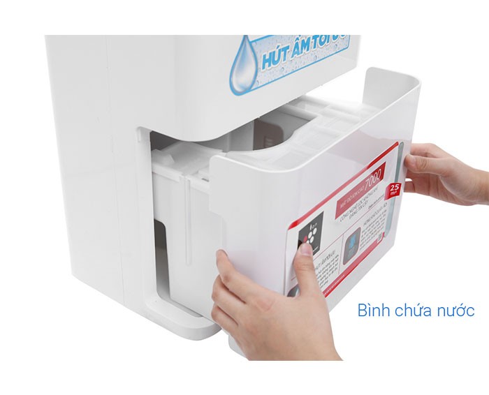 Image Máy hút ẩm và lọc không khí Sharp DW-D12A-W 3