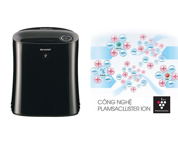 Image Máy lọc không khí có bắt muỗi Sharp FP-GM30E-B 4