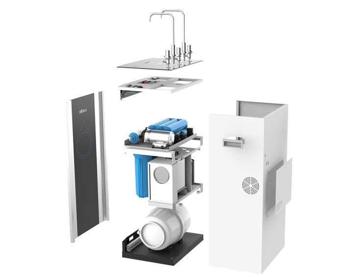 Image Máy lọc nước nóng lạnh Karofi KAD-D50 2