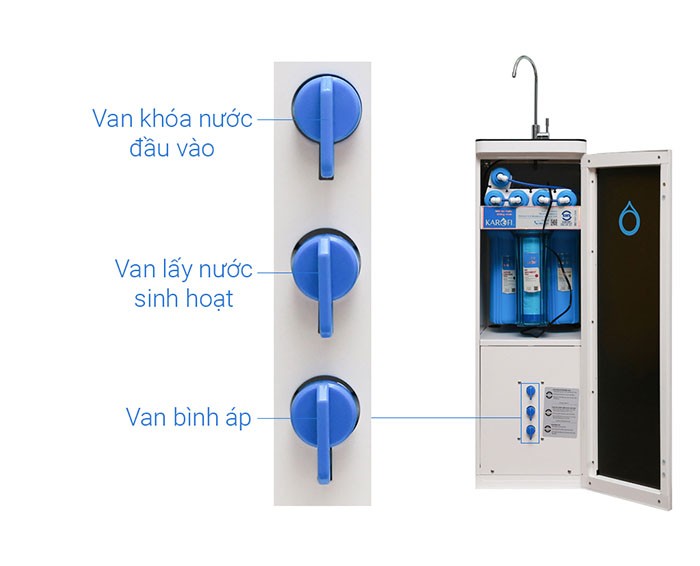 Image Máy lọc nước RO Hydrogen Karofi M-I129/H 9 lõi 2