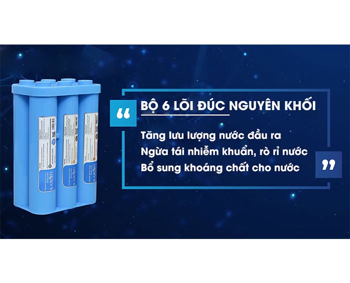 Image Máy lọc nước không vỏ RO Karofi KAQ-U95 10 lõi 2