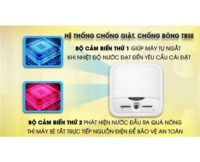 Image Bình nóng lạnh Ariston 30 lít AN2 30 LUX 2.5 FE 1