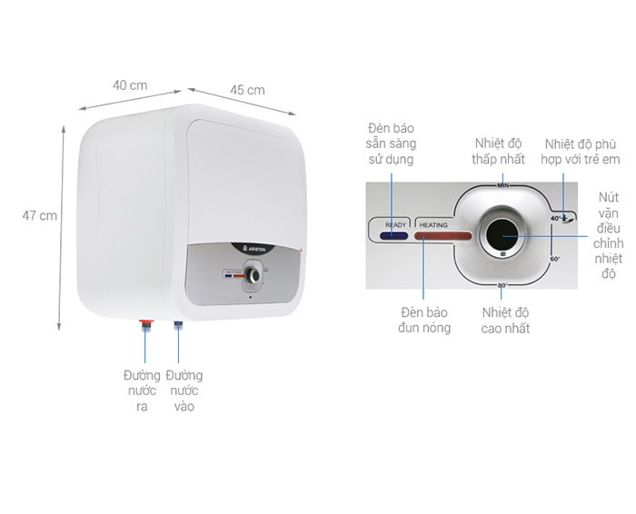 Image Bình nóng lạnh Ariston AN2 RS 30 lít 3