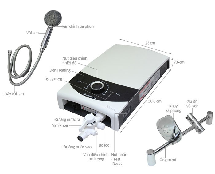 Image Máy nước nóng Ariston SMC45PE-VN 4.5 kW 4