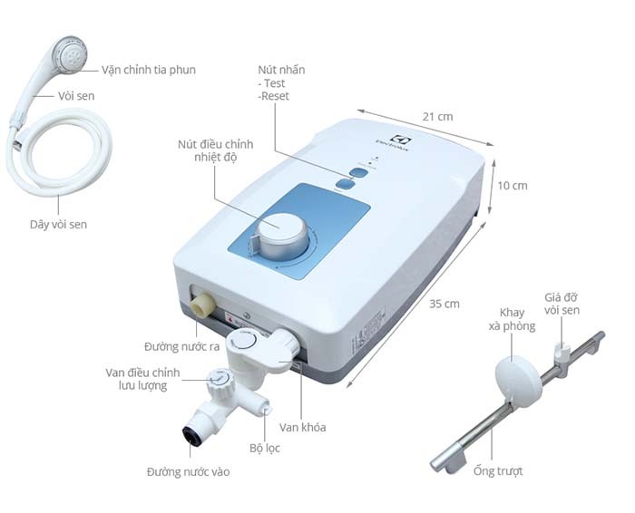 Image Máy nước nóng Electrolux EWE451GX-DWB 2