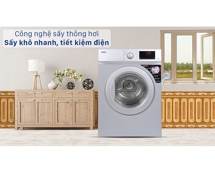 Image Máy sấy thông hơi Galanz 7 Kg DV-70T5C(S) 3