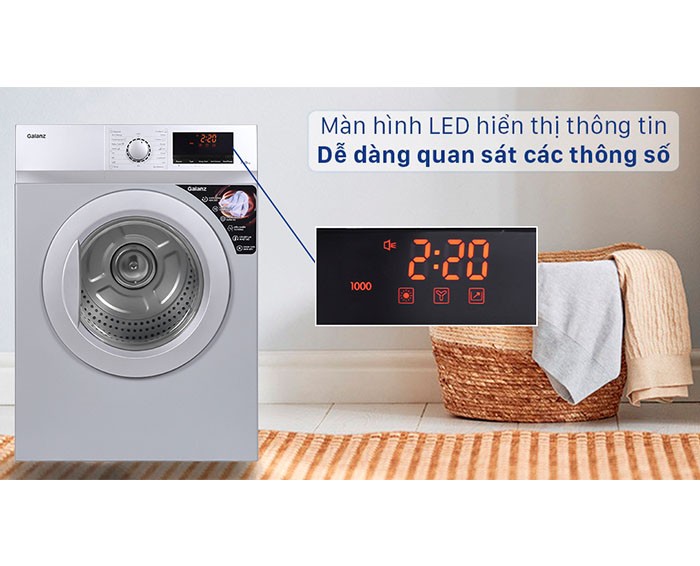 Image Máy sấy thông hơi Galanz 7 Kg DV-70T5C(S) 4