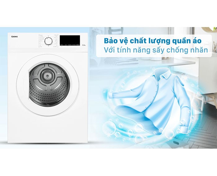 Image Máy sấy thông hơi Galanz 7 Kg DV-70T5C(W) 4