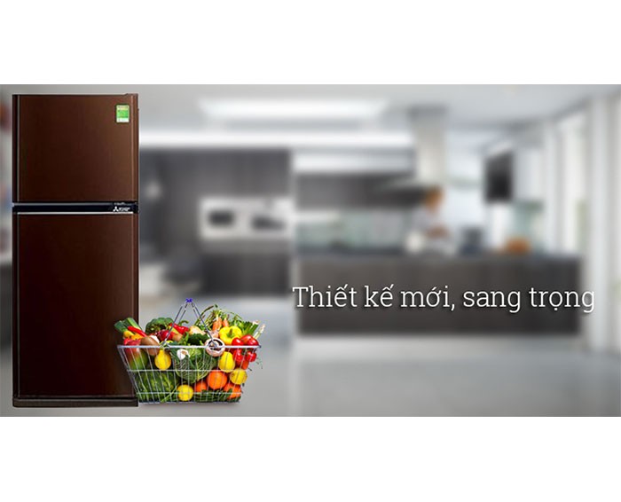 Image Tủ lạnh Mitsubishi Electric Inverter 231 lít MR-FV28EM-BR-V 3