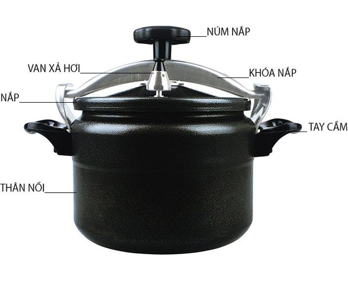 Image Nồi áp suất 4 lít Fujika FJAG199D 1