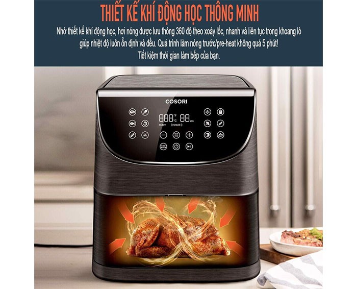 Image Nồi chiên không dầu COSORI CP158-AF 2