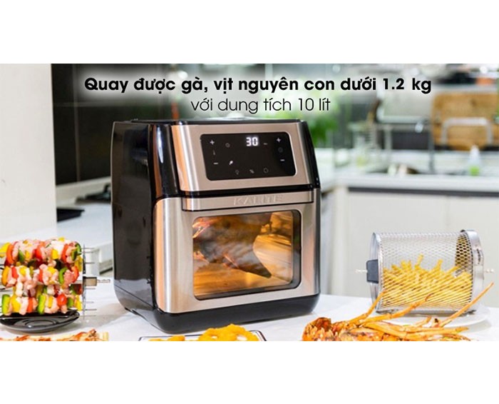 Image Nồi chiên không dầu Kalite Q10 10 lít 4