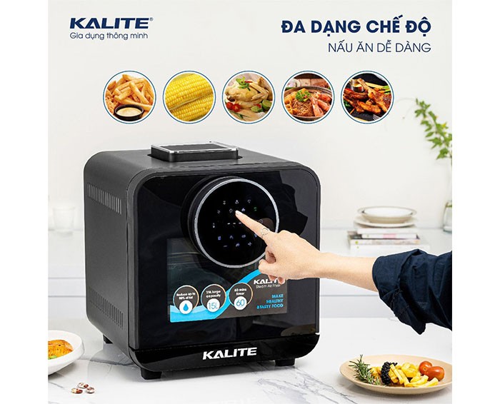 Image Nồi chiên không dầu KALITE STEAM STAR 2