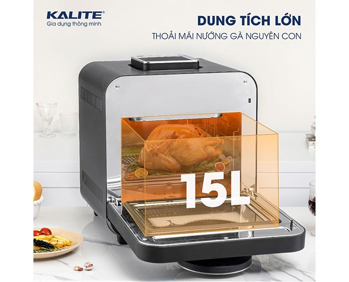 Image Nồi chiên không dầu KALITE STEAM STAR 4