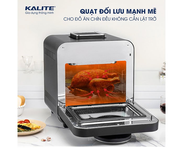 Image Nồi chiên không dầu KALITE STEAM STAR 6