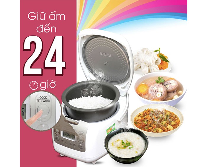 Image Nồi cơm điện Toshiba 1 lít RC-10NMF(WT)VN 2