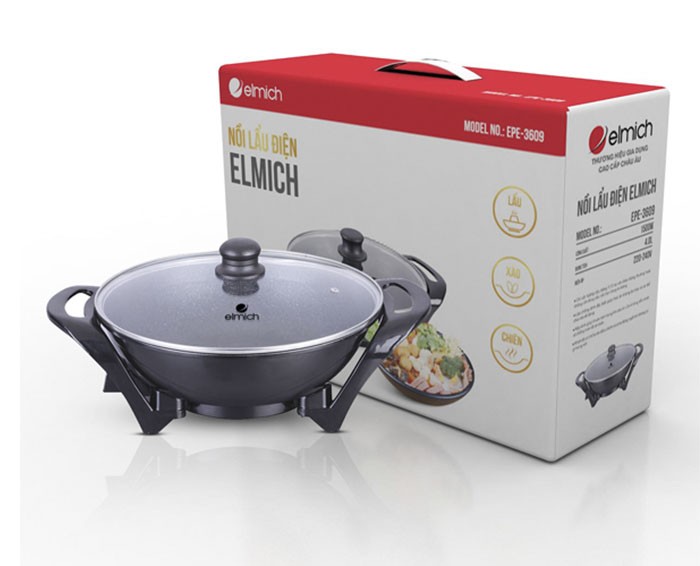 Image Nồi lẩu điện đa năng Elmich EPE-3609 1