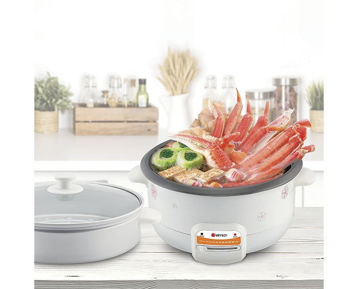 Image Nồi lẩu, hấp điện đa năng Elmich EL-3566 1