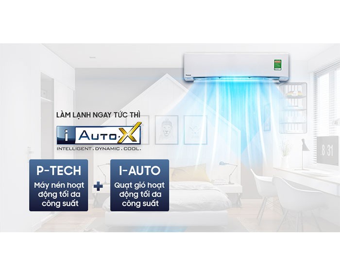 Image Điều hòa Panasonic Inverter 1 HP CU/CS-XU9UKH-8 1