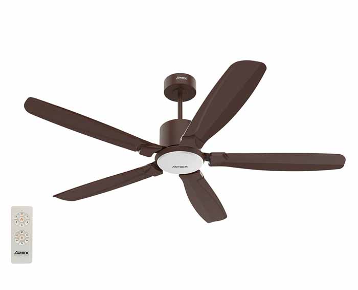 Quạt trần 5 cánh có đèn Sunhouse Apex APF7682B