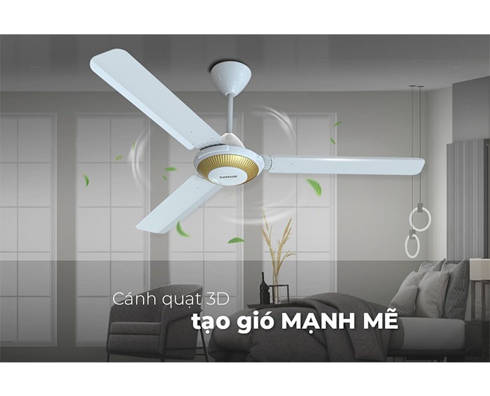 Image Quạt trần Sunhouse SHD7656 3