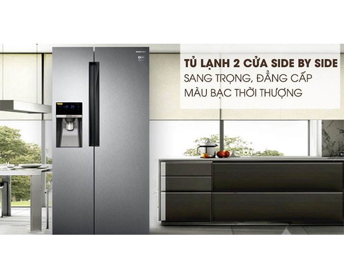 Image Tủ lạnh Samsung Inverter 575 lít RS58K6417SL/SV 1