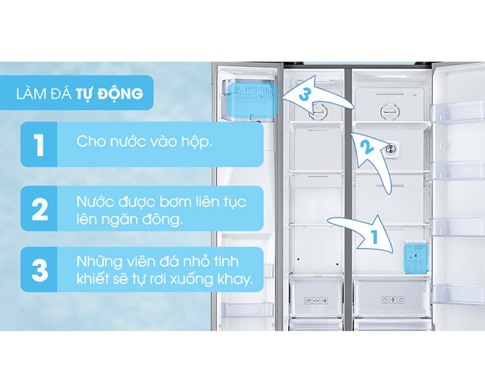 Image Tủ lạnh Samsung Inverter 575 lít RS58K6417SL/SV 4
