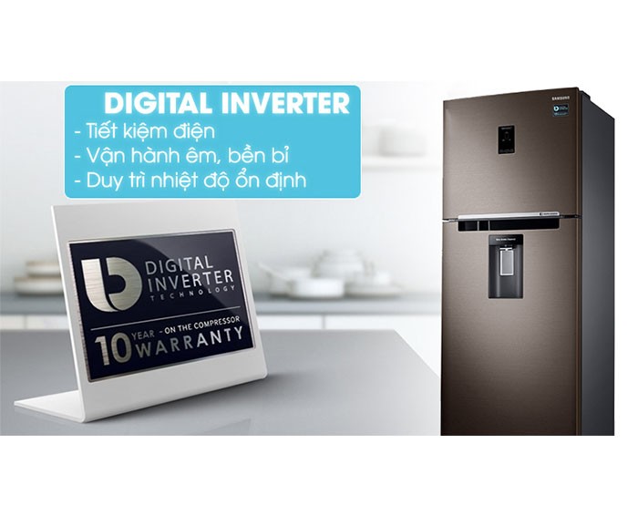 Image Tủ lạnh Samsung Inverter 380 lít RT38K5982DX/SV 3