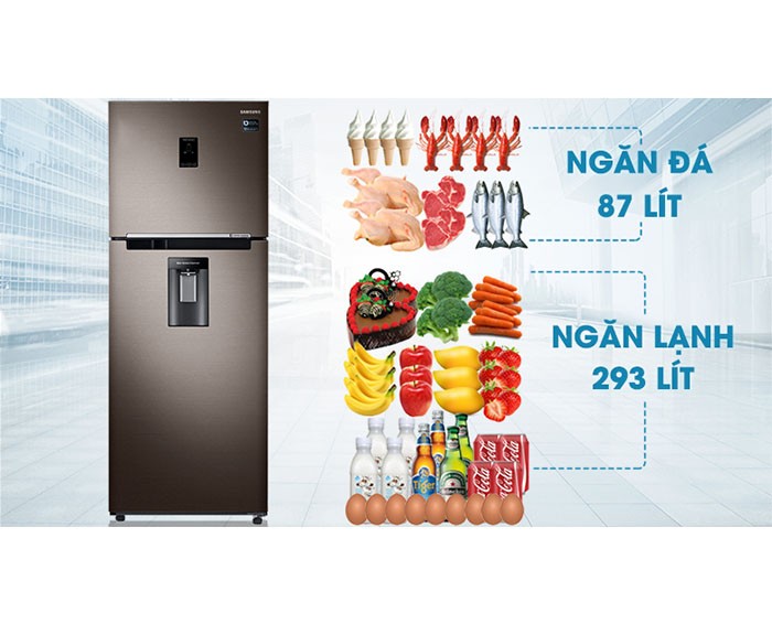 Image Tủ lạnh Samsung Inverter 380 lít RT38K5982DX/SV 4