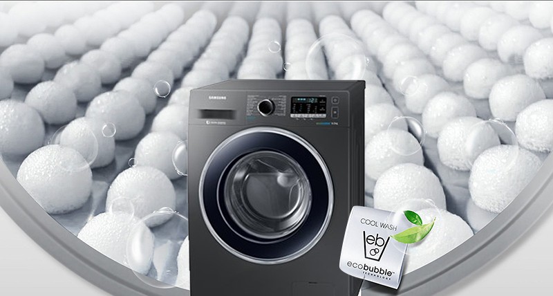 Image Máy giặt Samsung Inverter 8 kg WW80J54E0BX/SV 3
