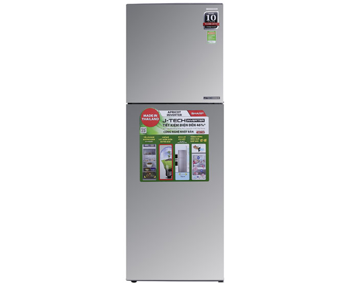 Image Tủ lạnh Sharp Inverter 241 lít SJ-X251E-SL