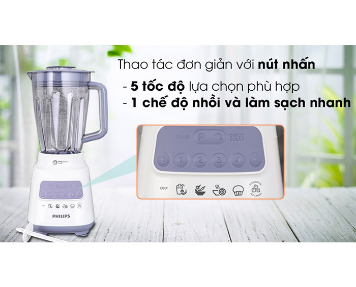 Image Máy xay sinh tố Philips HR2221 2