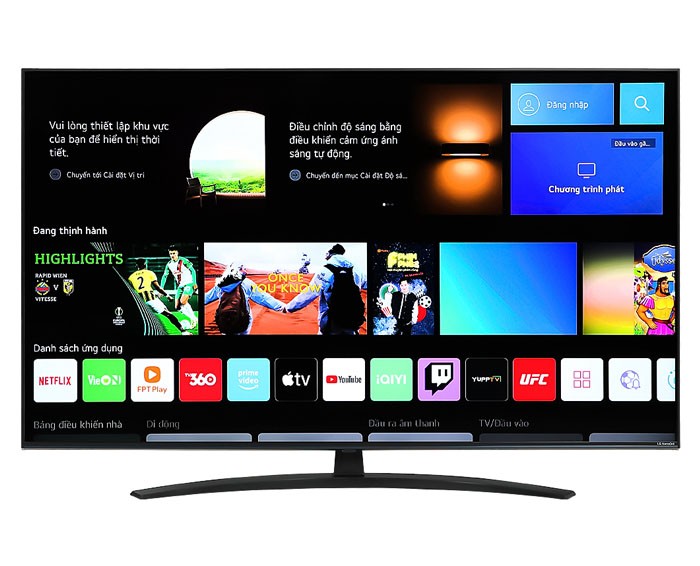 Image Smart Tivi NanoCell LG 4K 55 inch 55NANO76SQA