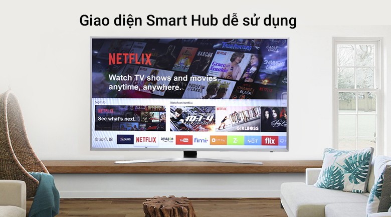 Image Smart Tivi Samsung 4K 49 inch UA49MU6400 4