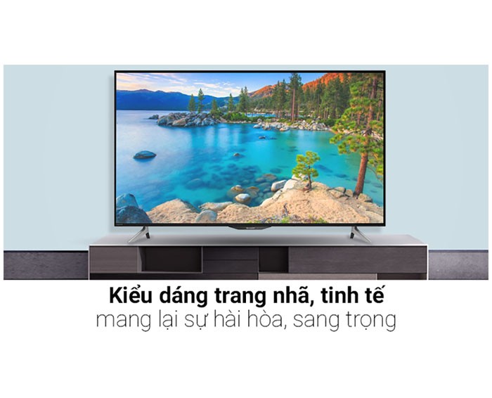 Image Android Tivi Sharp 4K 50 inch LC-50UA6800X 2