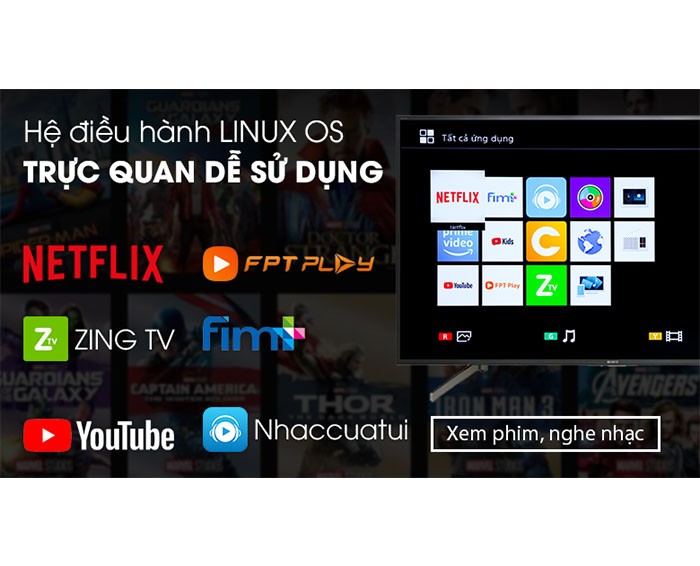 Image Tivi Smart Sony 4K 65 inch KD-65X7000G 3